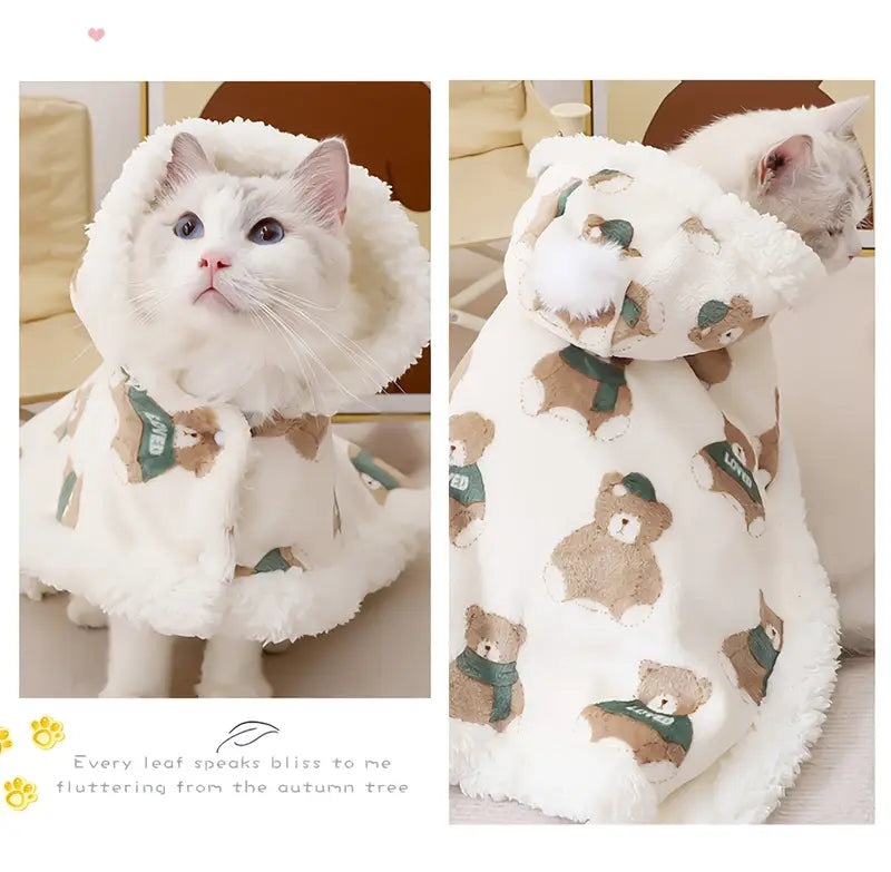 🎅 Κοστούμι “Cat Christmas Cape”