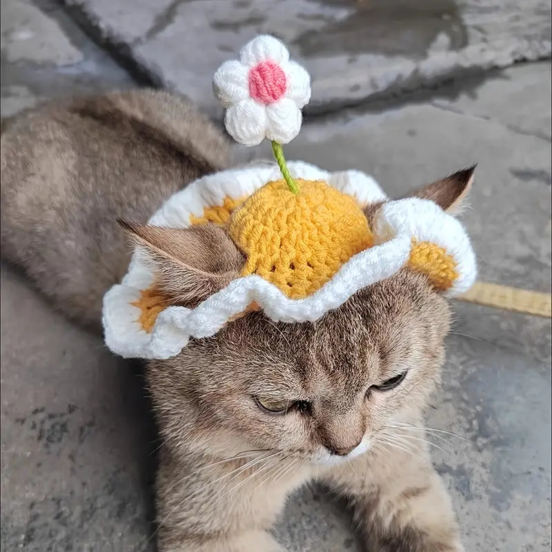 🌼  Καπέλο “Flower Power”