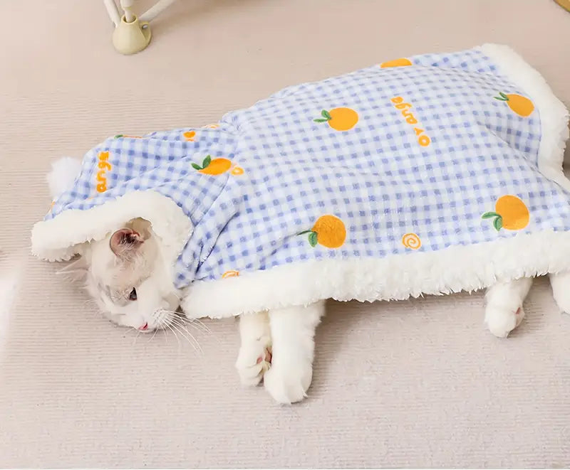 🎅 Κοστούμι “Cat Christmas Cape”