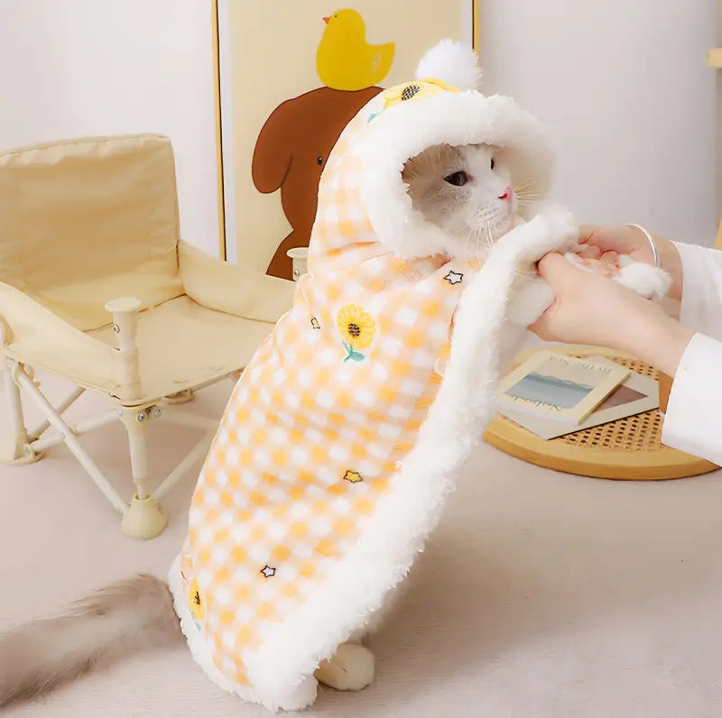 🎅 Κοστούμι “Cat Christmas Cape”