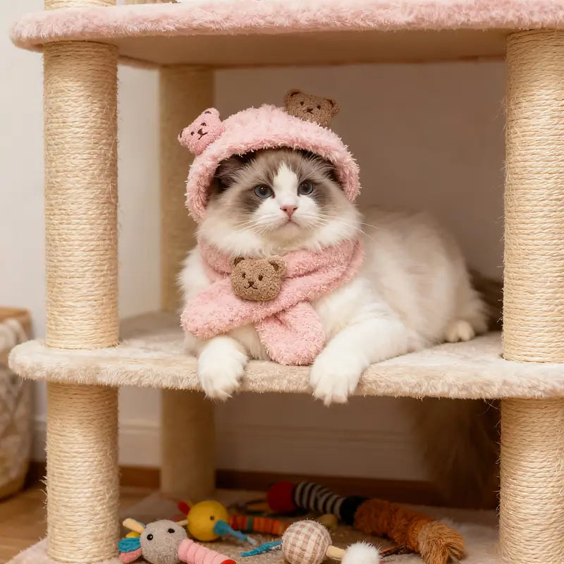 🧡  Καπέλο  Warm Bear