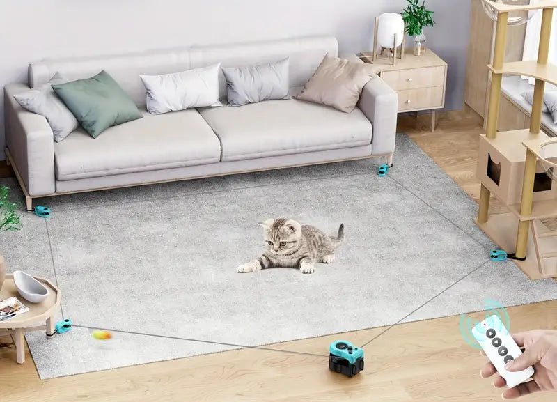 🐾 Διαδραστικό Παιχνίδι Γάτας